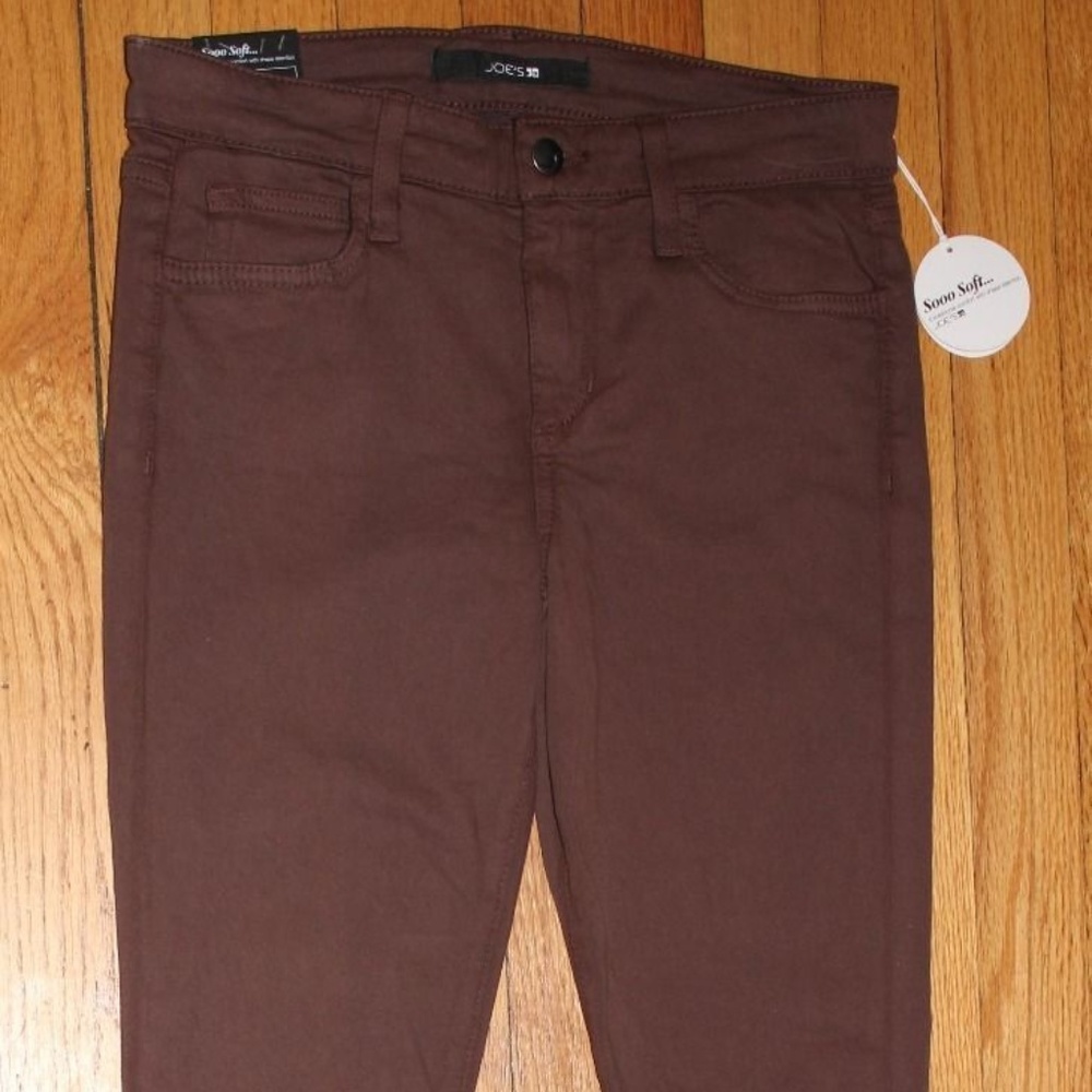 JOE'S COCOA MIDRISE LEGGING SKINNY JEANS